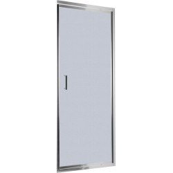 Shower door, recessed, 90 cm - hinged