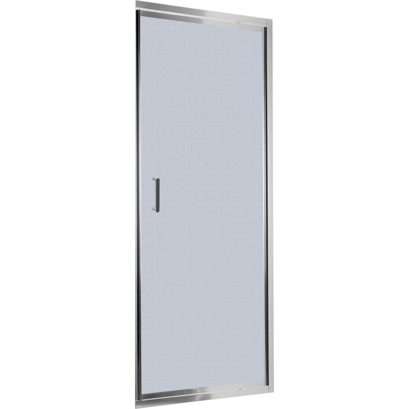 Shower door, recessed, 80 cm - hinged