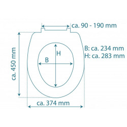 Schütte RAINDROP | Duroplast HG, Soft Close 