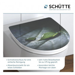 Schütte RAINDROP | Duroplast HG, Soft Close 
