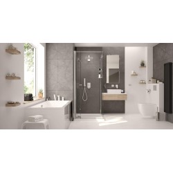 Sprchové dvere, systém Kerria Plus, 90 cm - sklopné