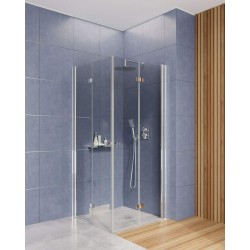 Sprchové dvere, systém Kerria Plus, 90 cm - sklopné