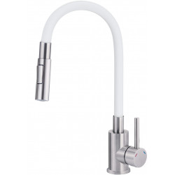 Luno Kitchen tap, with bendable spout - 2 stream types
