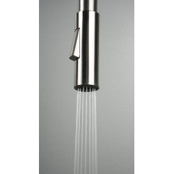Luno Kitchen tap, with bendable spout - 2 stream types