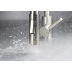 Luno Kitchen tap, with bendable spout - 2 stream types