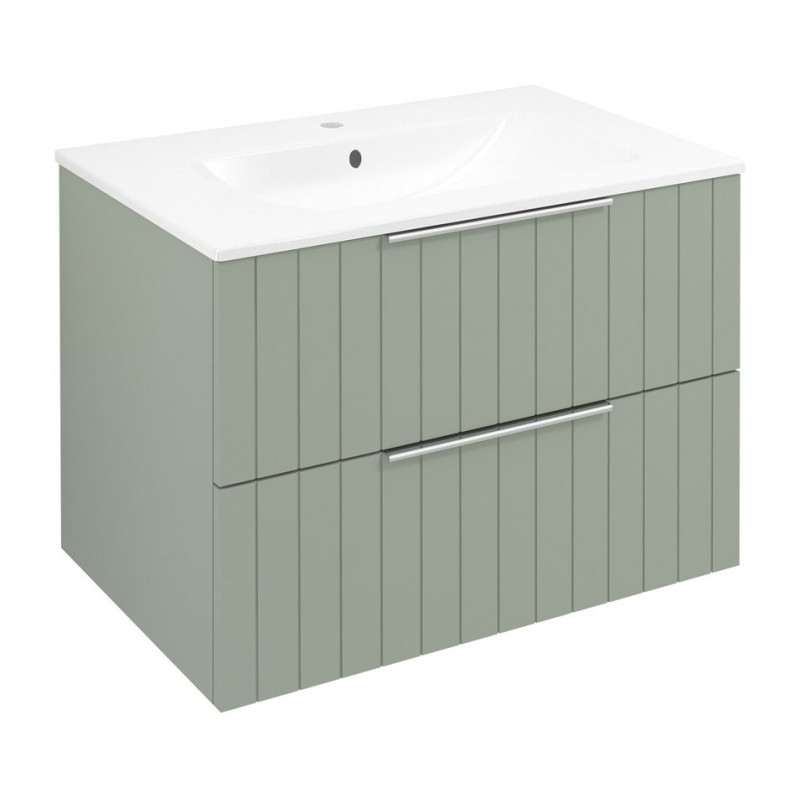 CIRASA umývadlová skrinka 69,8x52x46cm, verde strip