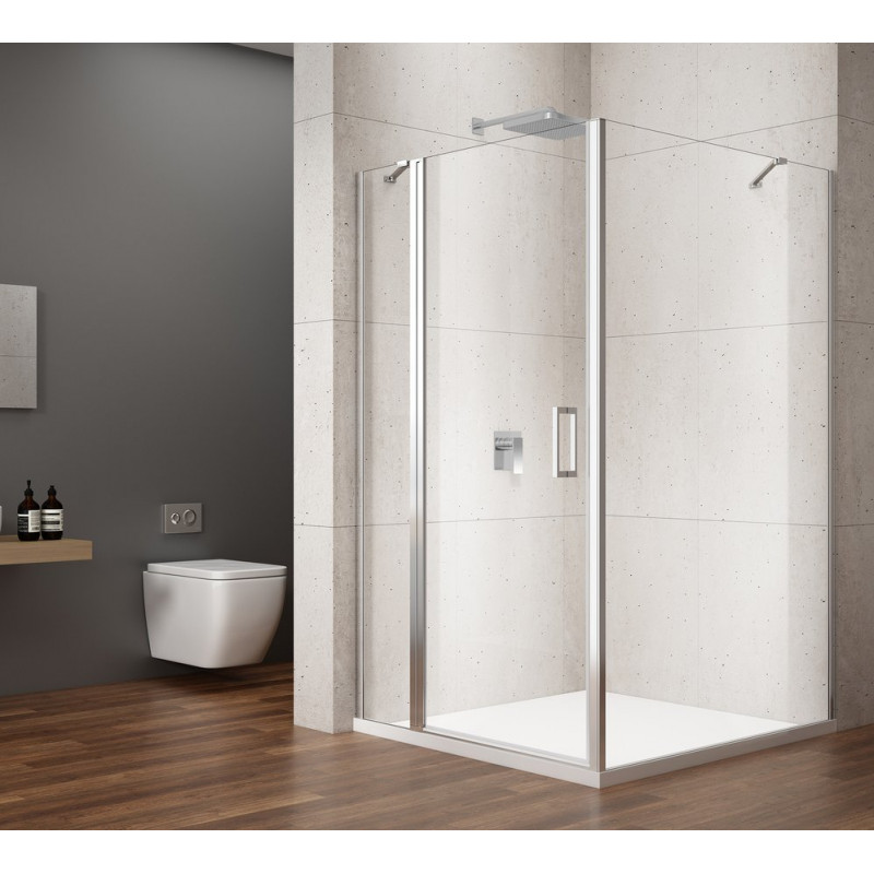 LORO štvorcová sprchová zástena 1000x1000 mm