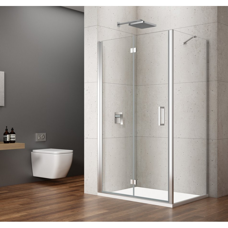 LORO štvorcová sprchová zástena 800x800 mm