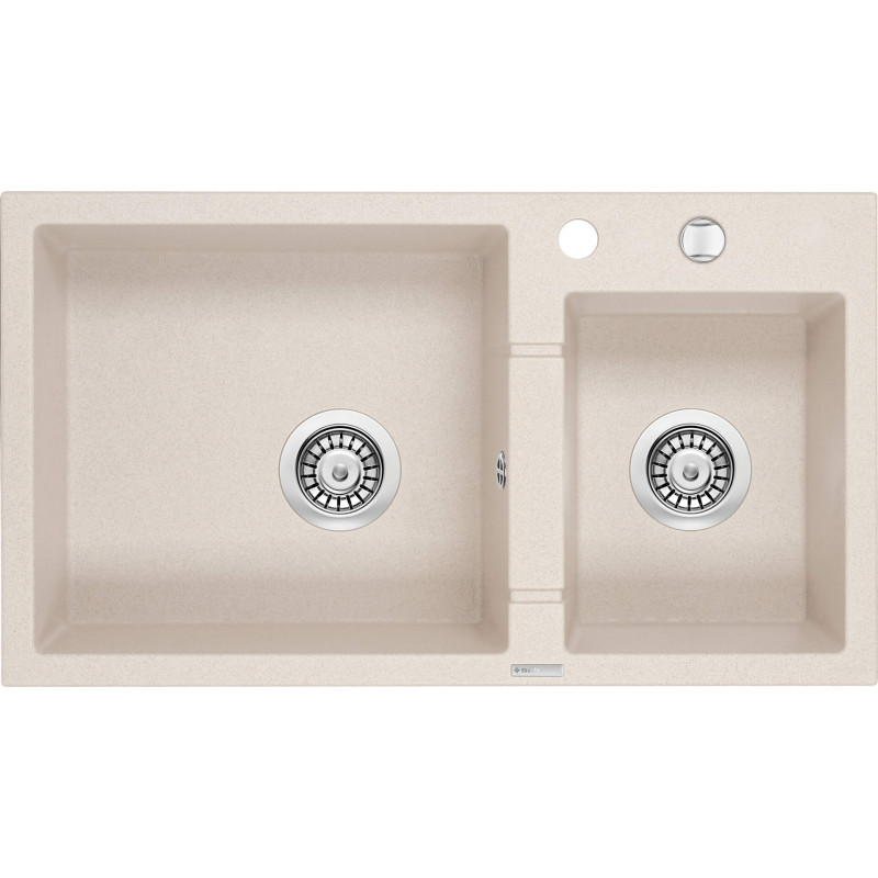  Granite sink, 1.5-bowl