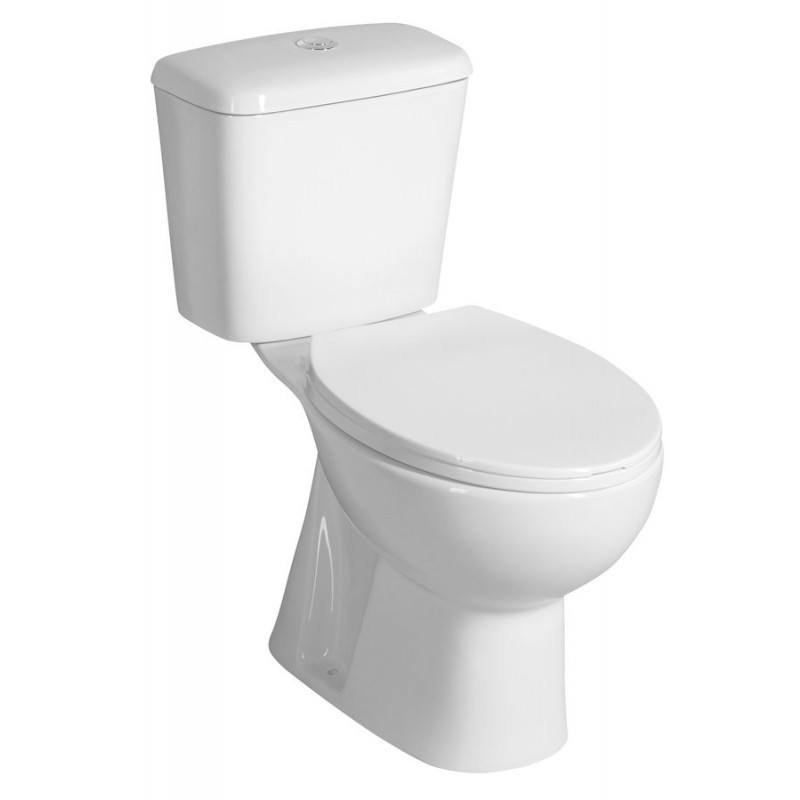 MANUEL WC kombi misa s nádržkou vrátane splachovacej súpravy, spodný odpad, biela