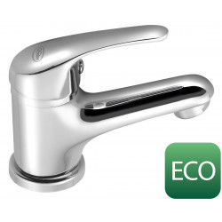 AQUALINE 35 stojánkova umývadlová batéria bez výpuste, ECO miešacia kartuša, chróm