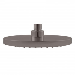 Hlavová sprcha guľatá ø 20 cm - metal grey - kartáčovaná