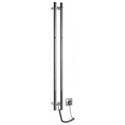 PAPINADO elektrický sušiak uterákov, 109x1200mm, 40W, chróm