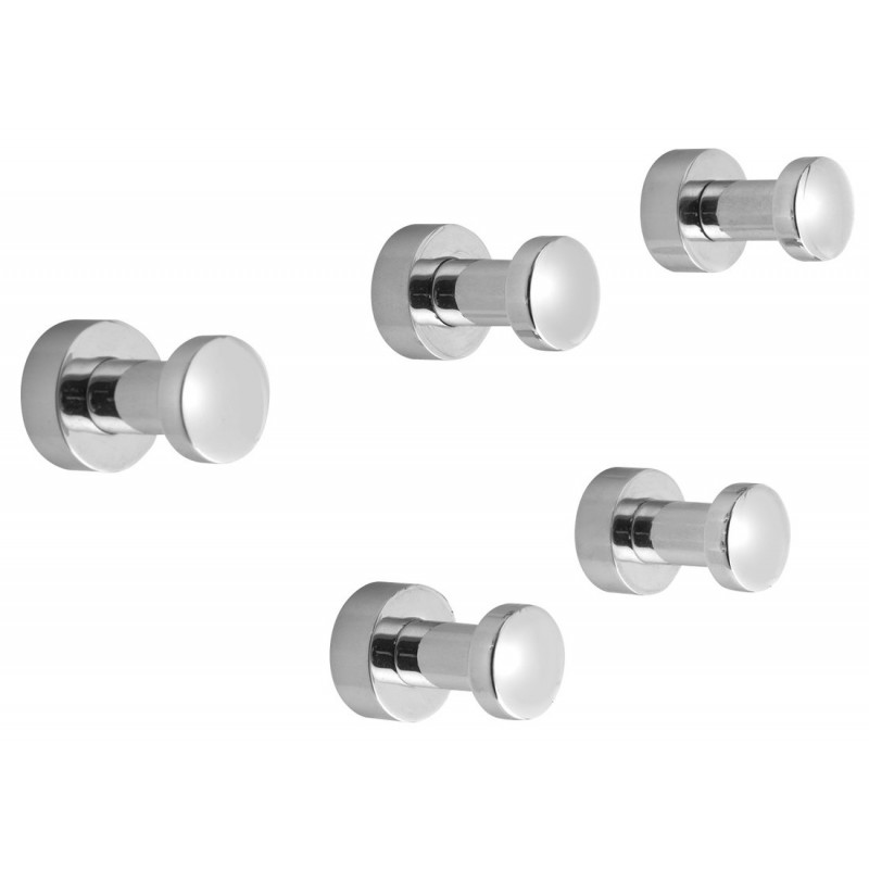 SAMBA háčik, balenie po 5 ks, chróm