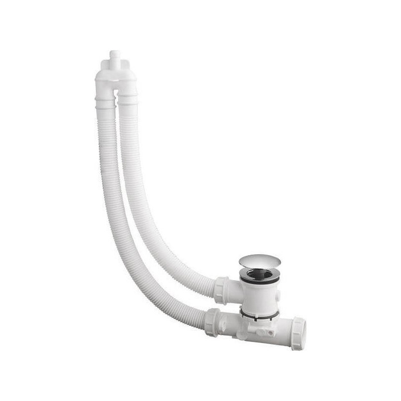 MAAX vaňová súprava bez prepadu, Click Clack, dĺžka 460-580mm, zátka 72mm, chróm