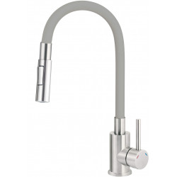 Luno Kitchen tap, with bendable spout - 2 stream types