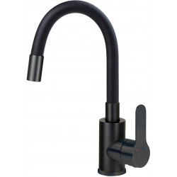 Lupo Washbasin tap, with bendable spout