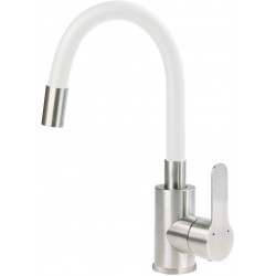 Lupo Washbasin tap, with bendable spout