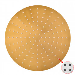 Hlavová sprcha guľatá kovová ø 30 cm