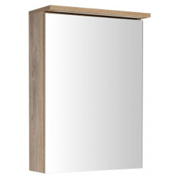 KAWA STRIP Galérka s LED osvetlením 50x70x22cm, dub emporio