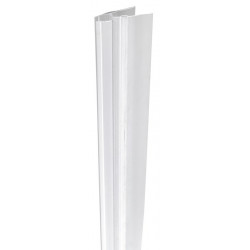 Spodné tesnenie na dvere, sklo 6mm, 1000mm