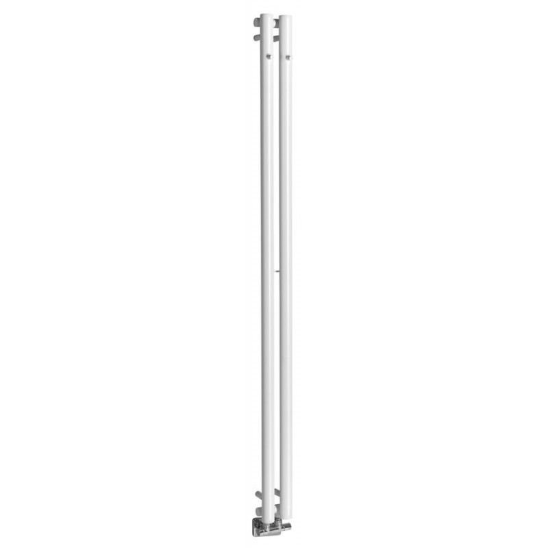 PILON vykurovacie teleso 122x1800mm, so 2 háčikmi, bielá mat