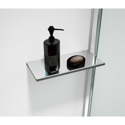 ESCA SHELF polička pre profil 230x120mm, chróm
