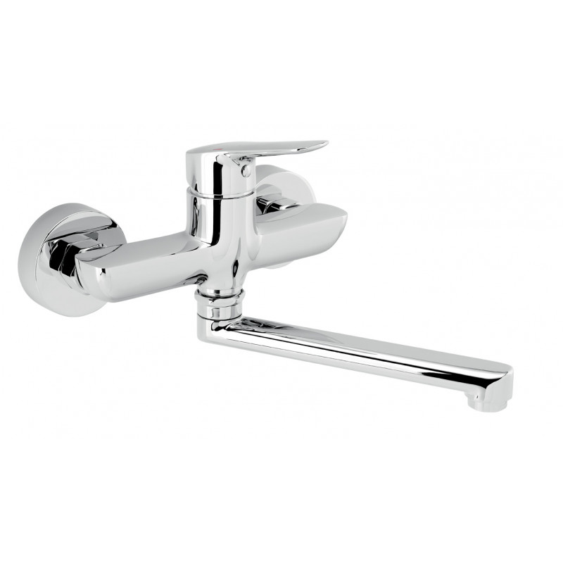 Drezová umývadlová batéria 150 mm Metalia 54, chróm
