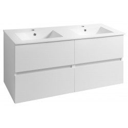 PANEDA umývadlová skrinka 149x55x45,2cm, biela