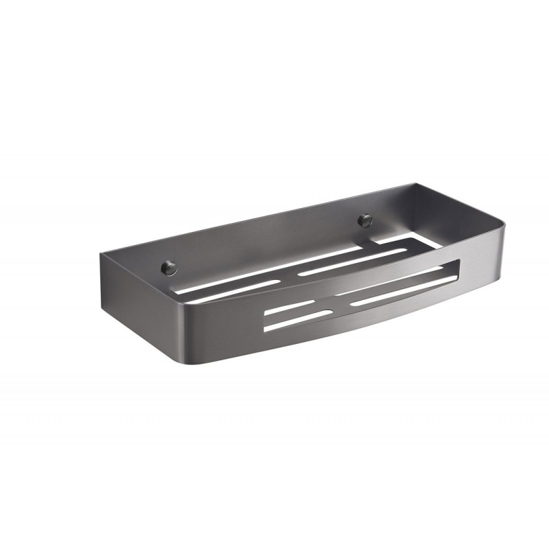 SMART polica do sprchy, 300x45x128mm, gun metal