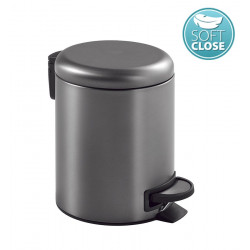 POTTY Odpadkový koš 5l, Soft Close, gun metal