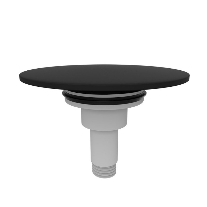 Zátka výpuste vaňovej súpravy, click-clack,ABS/chróm