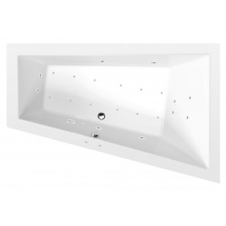 TRIANGL R hydromasážna vaňa, 180x120x50cm, Active Hydro-Air, chróm