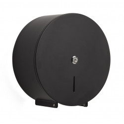 Zásobník na toaletný papier do priemeru 24cm, 264x126x270mm, čierná matná