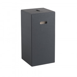 LUXURY kôš na bielizeň 30x61,8x30cm, čierna