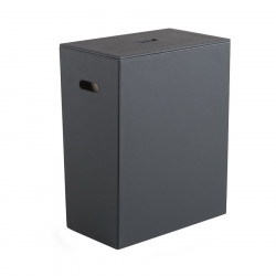 LUXURY kôš na bielizeň 49,5x61,8x29cm, čierna