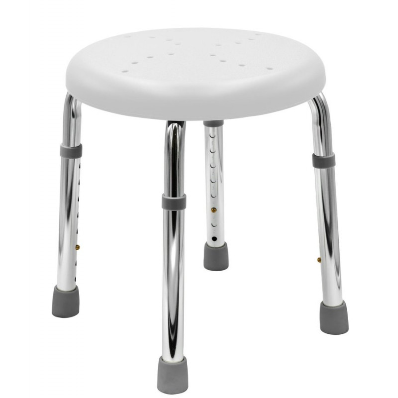 HANDICAP sedátko do kúpelne, priemer 45cm, biela