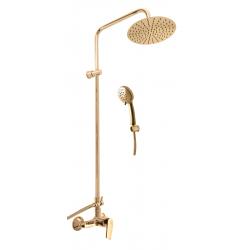 Vodovodná batéria sprchová s hlavovou a ručnou sprchou COLORADO - zlato