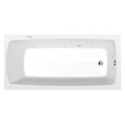 LILY hydromasážna vaňa, 150x70x39cm, Highline Hydro, chróm