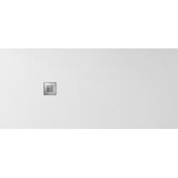 MITIA sprchová vanička z liateho mramoru, obdĺžnik 200x100x3 cm, biela