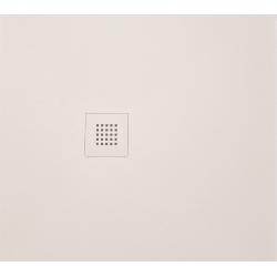 MITIA vanička z liateho mramoru, obdĺžniková 120x80cm, šedá