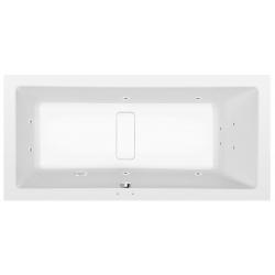 MARLENE hydromasážna vaňa, 190x90x48cm, Active Hydro, chróm