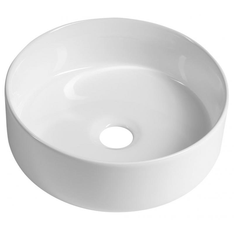 NIMIS keramické umývadlo na dosku priemer 30cm, biela