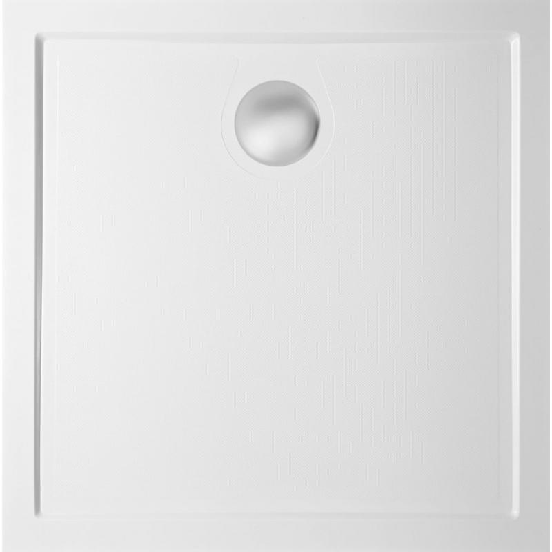 GALLET sprchová vanička z litého mramoru, čtverec 80x80cm