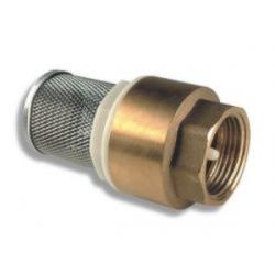 Spätná klapka s nerezovým filtrom 3/4"