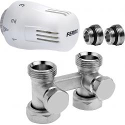 Sada s termostatom spodná priama 1/2"