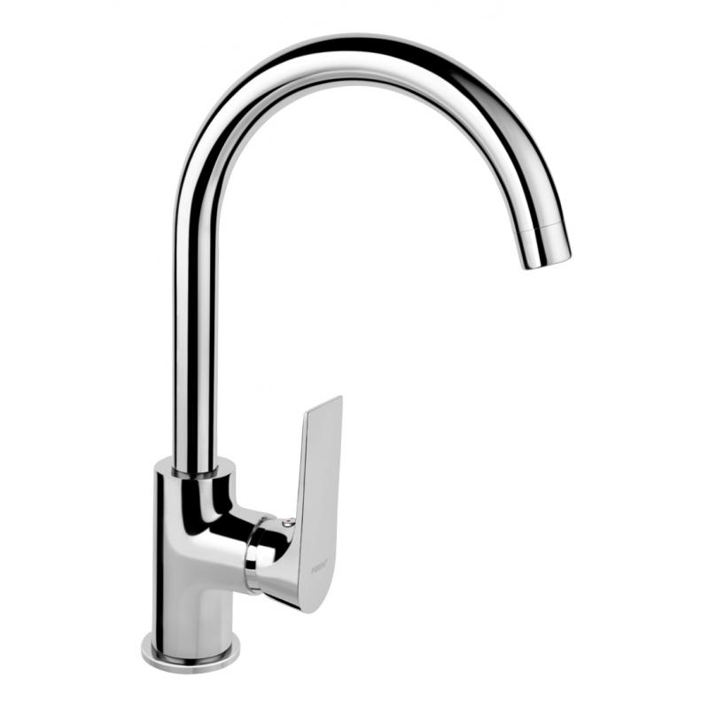 Drezová stojanková batéria, chróm