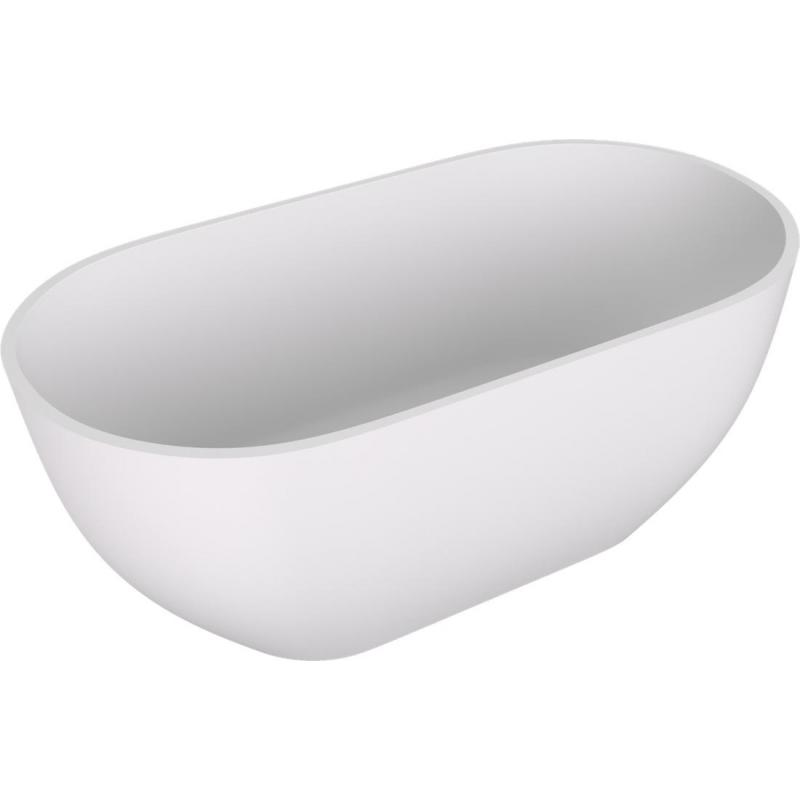 REDUTA voľne stojaca vaňa liaty mramor 171x81x58cm, biela mat