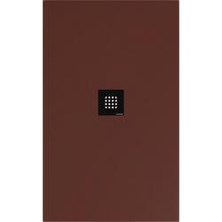 FLEXIA sprchová vanička z liateho mramoru s možnosťou úpravy rozmeru 130x80cm, hnedá mat