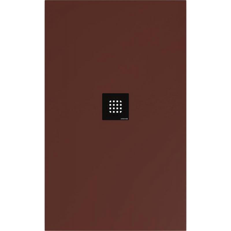 FLEXIA sprchová vanička z liateho mramoru s možnosťou úpravy rozmeru 130x80cm, hnedá mat